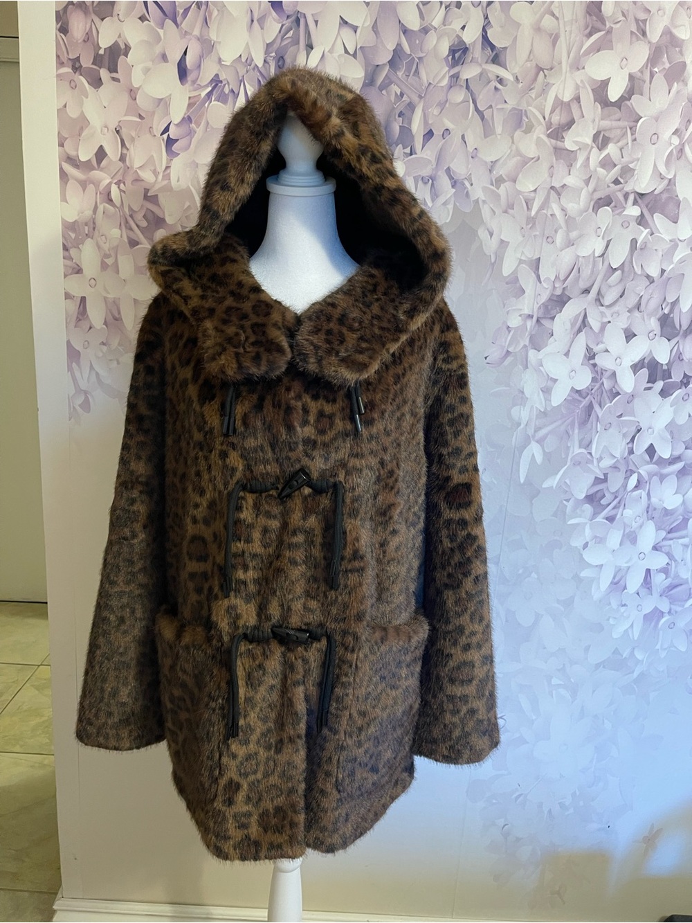 Kobi Halperin Daisy Faux Fur Coat size S
